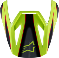 Alpinestars Supertech S-M3 Fray,  peak youth,  color: Red/Neon-Yellow/Black,  size: One Size