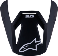 Alpinestars Supertech S-M3 Solid,  peak youth,  color: Matt-Black,  size: One Size