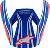 Alpinestars Supertech S-M3 Wurx,  peak youth,  color: Blue/Red/White,  size: One Size