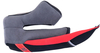 Alpinestars Supertech S-R10,  cheek pads,  color: Grey,  size: 40 mm