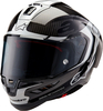 Alpinestars Supertech S-R10 Element,  full face helmet,  color: Black/Silver,  size: S