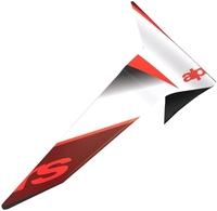 Alpinestars Supertech S-R10 Team,  spoiler,  color: White/Red,  size: One Size