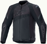 Alpinestars T-GP Plus R V4 Airflow,  textile jacket,  color: Black/Black,  size: XL