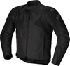 Alpinestars T-Jaws V4,  textile jacket waterproof,  color: Black/Black,  size: XXL