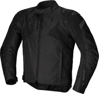 Alpinestars T-Jaws V4,  textile jacket waterproof,  color: Black/Black,  size: XXL