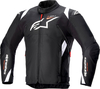 Alpinestars T-SP 1 V2,  textile jacket waterproof,  color: Black/White,  size: 3XL