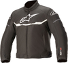 Alpinestars T-Sp S,  textile jacket waterproof kids,  color: Black/White,  size: 120