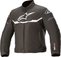 Alpinestars T-Sp S,  textile jacket waterproof kids,  color: Black/White,  size: 120