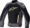 Alpinestars T-SP X Superair,  textile jacket,  color: Black/Grey/Neon-Red,  size: 3XL