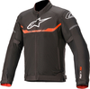 Alpinestars T-SPS Air,  textile jacket,  color: Black/Neon-Red,  size: XL