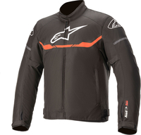 Alpinestars T-SPS,  textile jacket waterproof,  color: Black/Neon-Red,  size: 5XL