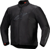 Alpinestars T-SPS V2,  textile jacket waterproof,  color: Black/Black,  size: 3XL