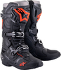 Alpinestars Tech 10,  boots,  color: Black/Neon-Red,  size: 11 US