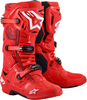 Alpinestars Tech 10,  boots,  color: Red/Black/White,  size: 14 US