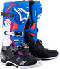 Alpinestars Tech 10 Supervented S23,  boots,  color: Black/Blue/Purple/White,  size: 10 US