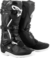 Alpinestars Tech 3 Enduro,  boots waterproof,  color: Black/White,  size: 5 US