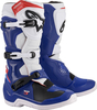 Alpinestars Tech 3 S23,  boots,  color: Blue/White/Red,  size: 6 US
