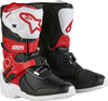 Alpinestars Tech 3S,  boots kids,  color: White/Black/Red,  size: 10 US