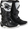 Alpinestars Tech 3S,  boots youth,  color: Black/White,  size: 2 US