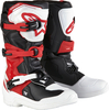 Alpinestars Tech 3S,  boots youth,  color: White/Black/Red,  size: 7 US