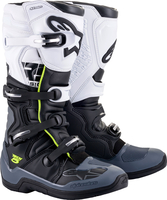 Alpinestars Tech 5 S23,  boots,  color: Black/Dark Grey/White,  size: 5 US