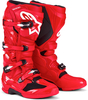 Alpinestars Tech 7,  boots,  color: Red/Black/White,  size: 9 US