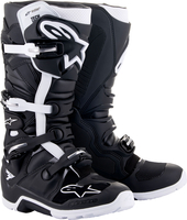 Alpinestars Tech 7 Enduro Drystar S23,  boots waterproof,  color: Black/White,  size: 15 US