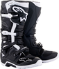 Alpinestars Tech 7 Enduro Drystar S23,  boots waterproof,  color: Black/White,  size: 9 US