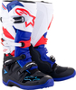 Alpinestars Tech 7 S23,  boots,  color: Black/Dark Blue/Red/White,  size: 12 US