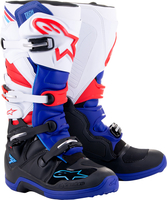 Alpinestars Tech 7 S23,  boots,  color: Black/Dark Blue/Red/White,  size: 13 US