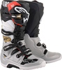 Alpinestars Tech 7 S23,  boots,  color: Black/Silver/White/Gold,  size: 15 US