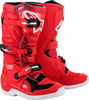 Alpinestars Tech 7S S23,  boots youth,  color: Red/Black,  size: 2 US