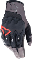 Alpinestars Techdura,  gloves,  color: Grey/Black/Red,  size: L