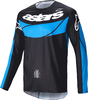 Alpinestars Techstar Dreem,  jersey,  color: Black/Blue/White,  size: L