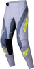 Alpinestars Techstar Dreem,  textile pants,  color: Grey/Dark Grey/Neon-Yellow,  size: 40