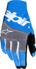 Alpinestars Techstar,  gloves,  color: Blue/Grey/Black,  size: XXL