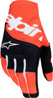 Alpinestars Techstar,  gloves,  color: Orange/Black/White,  size: M