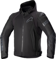 Alpinestars Zaca Air,  textile jacket waterproof,  color: Black/Black,  size: XL
