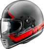 Arai Concept-XE Speedblock,  full face helmet,  color: Matt Grey/Black/Red,  size: XL