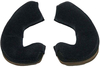Arai Freeway 2 Graphics,  cheek pads,  color: Black,  size: 15 mm