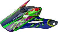 Arai MX-V Barcia Frog Replica,  peak