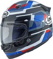 Arai Quantic Abstract,  full face helmet,  color: Black/White/Blue/Red,  size: M
