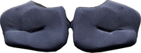 Arai Quantic,  cheek pads,  color: Black,  size: L-XL