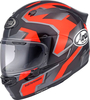 Arai Quantic Robotik,  full face helmet,  color: Black/Red,  size: M