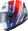 Arai RX-7V Evo Blade,  full face helmet,  color: White/Red/Blue/Black,  size: XS