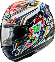 Arai RX-7V Evo Nakagami GP2,  full face helmet,  color: Blue/Red/White,  size: M