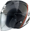 Arai SZ-R Evo Temu,  open face helmet,  color: Black/Grey/White,  size: XS