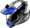 Arai Tour-X5 COSMIC,  adventure helmet,  color: Black/White/Blue,  size: XL