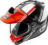 Arai Tour-X5 COSMIC,  adventure helmet,  color: Black/White/Red,  size: M