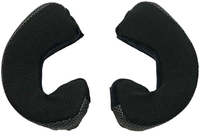 Arai Urban-V,  cheek pads,  color: Black,  size: 25 mm